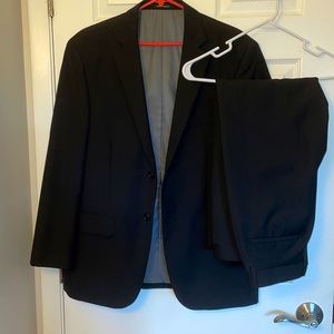 Wilkes-Rodriguez Full Black Suit (Jacket & Pants)